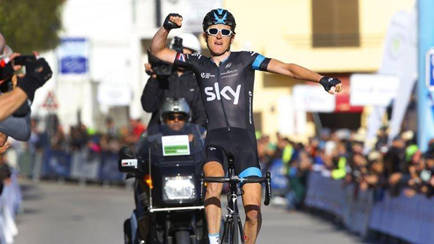 Geraint Thomas wins stage 2